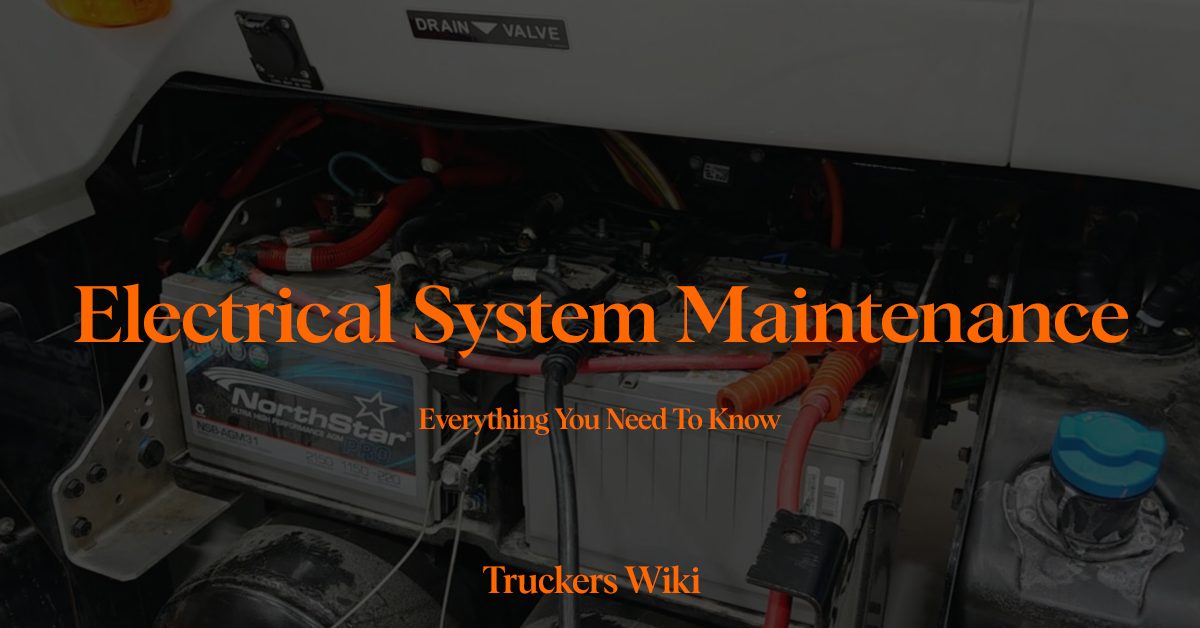 Electrical System Maintenance everything you need to know truckers wiki