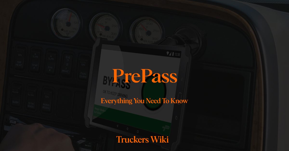 PrePass everything you need to know truckers wiki