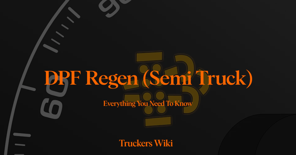 DPF Regen (Semi Truck) Truckers Wiki